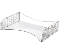 Горизонтальный прозрачный лоток для бумаг Attache ФИЛД 877395