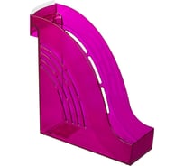 Вертикальный тонированный накопитель Attache Яркий Офис Слива, 95 мм 644887