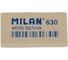 Пластиковый ластик 30 шт в упаковке Milan Technic 630 белый 973216 1