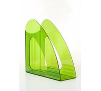 Вертикальный прозрачный накопитель Attache 90 мм, зеленый 731883