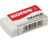 Ластик Kores KE-30 40x21x10 mm, 3 шт 376556