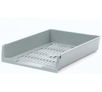 Решетчатый лоток для бумаг Attache серый ЛТ293АЕ 484396