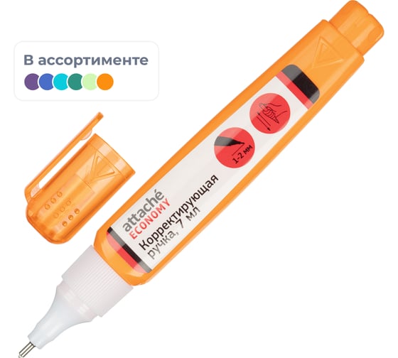 Корректирующий карандаш Выбор есть 7мл, металлический наконечник 702956