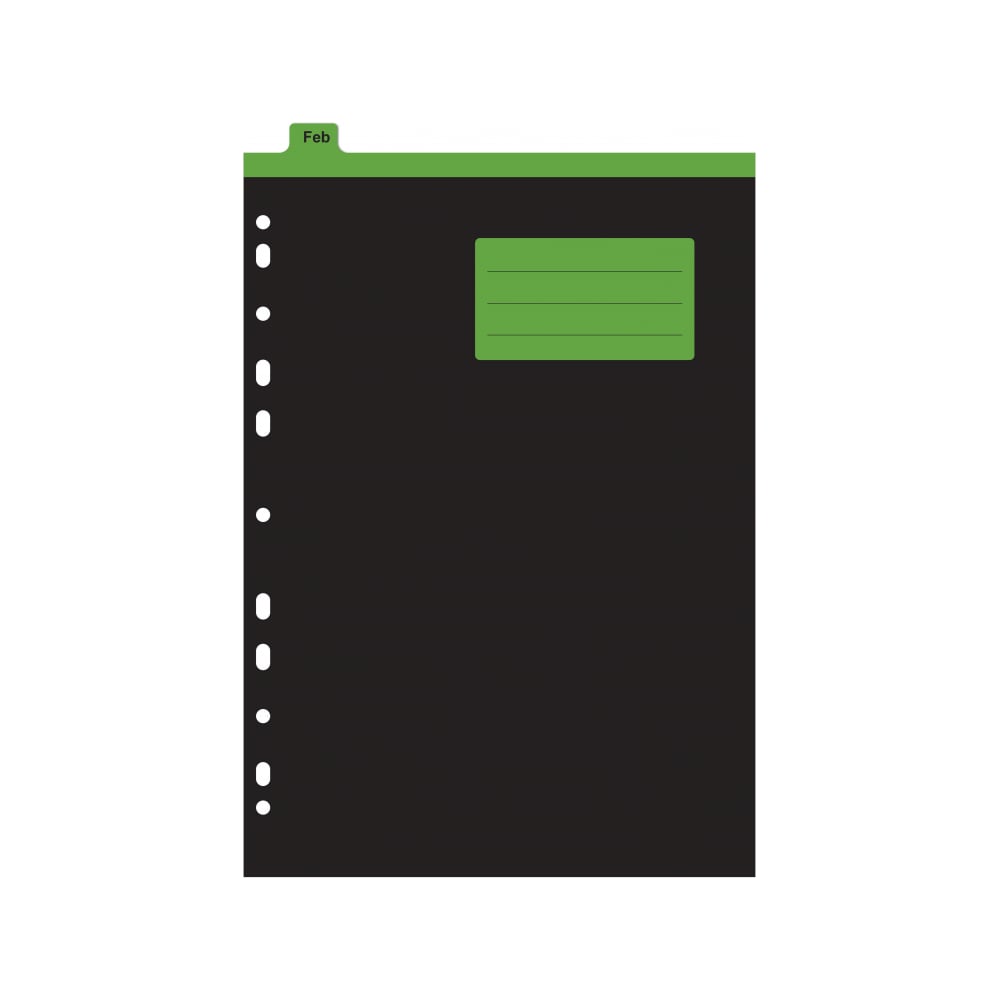 Разделитель листов с индексами Attache Selection январь-декабрь, А4 ...