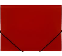 Папка на резинке Workmate А4, 500 мкм, красная *60 15-6099