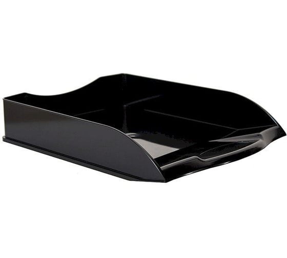 Горизонтальный лоток Workmate черный, Office Plus, 335х233х65 мм *14 15-7021