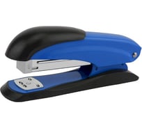 Степлер QREDO №24/6, 26/6, до 25 листов, пластиковый корпус, антистеплер, сине-черный*12/144 15-2332