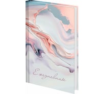 Ежедневник недатированный Staff А5 145х215, ламинированная обложка с фольгой, 160 л, Мрамор, 115564