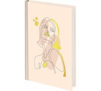 Ежедневник недатированный Staff А5 145х215, ламинированная обложка с фольгой, 160 л, Силуэт, 115565