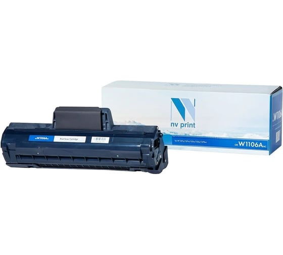 Тонер-картридж NV Print NVP совместимый, NV-W1106A (БЕЗ ЧИПА) для HP 107a/107w/135w/135a/137fnw (1000k) NV-W1106ANC 1
