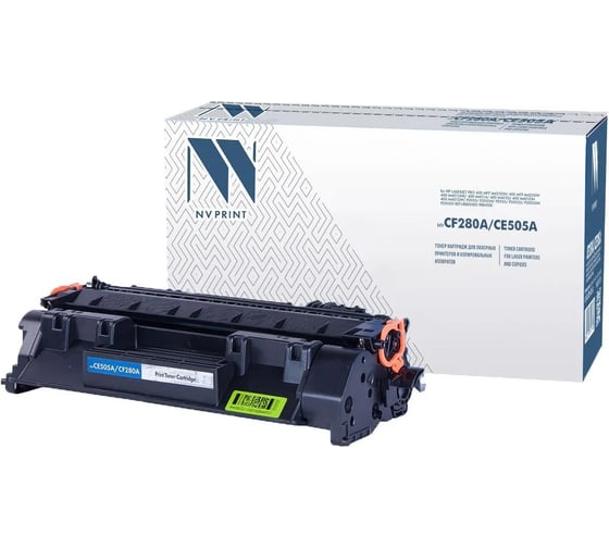 Картридж NV Print NVP совместимый, для HP LaserJet Pro 400 MFP M425dn/ 400 MFP M425dw/ 400 M401dne/ 400 M401a/ 400 M401d/ 400 M401dn/ 400 M401dw/ P2035/ P2035n/ P NV-CF280A/CE505A 1