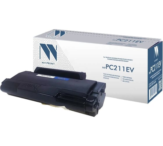 Картридж NV Print NVP совместимый, для Pantum M6500W/P2200/P2207/P2507/P2500W/M6500/M6550/M6607 (1600k) NV-PC211EV 36901782