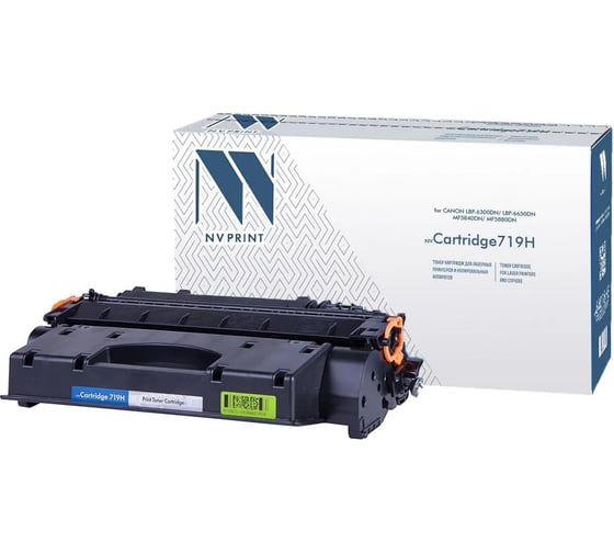 Картридж NV Print NVP совместимый, для Canon LBP-6300dn/ LBP-6650dn/ MF5840dn/ MF5880dn (6400k) NV-719H 1