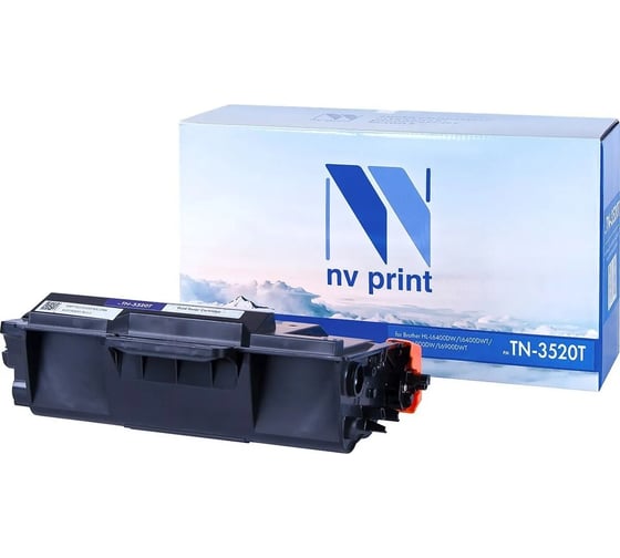 Картридж NV Print NVP совместимый, NV-TN-3520T для Brother MFC-L6900DW/ HL-L6400DW/ HL-L6400DWT (20000k) NV-TN3520T 1