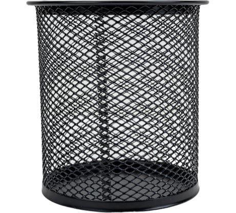 Подставка для писем/принадлежностей Attache цилиндр, d 89х100 мм., металл, сетка чёрная 688775