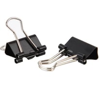 Зажим для бумаг Attache 15 мм., 12 шт Economy в картонной коробке., цвет чёрный 933324