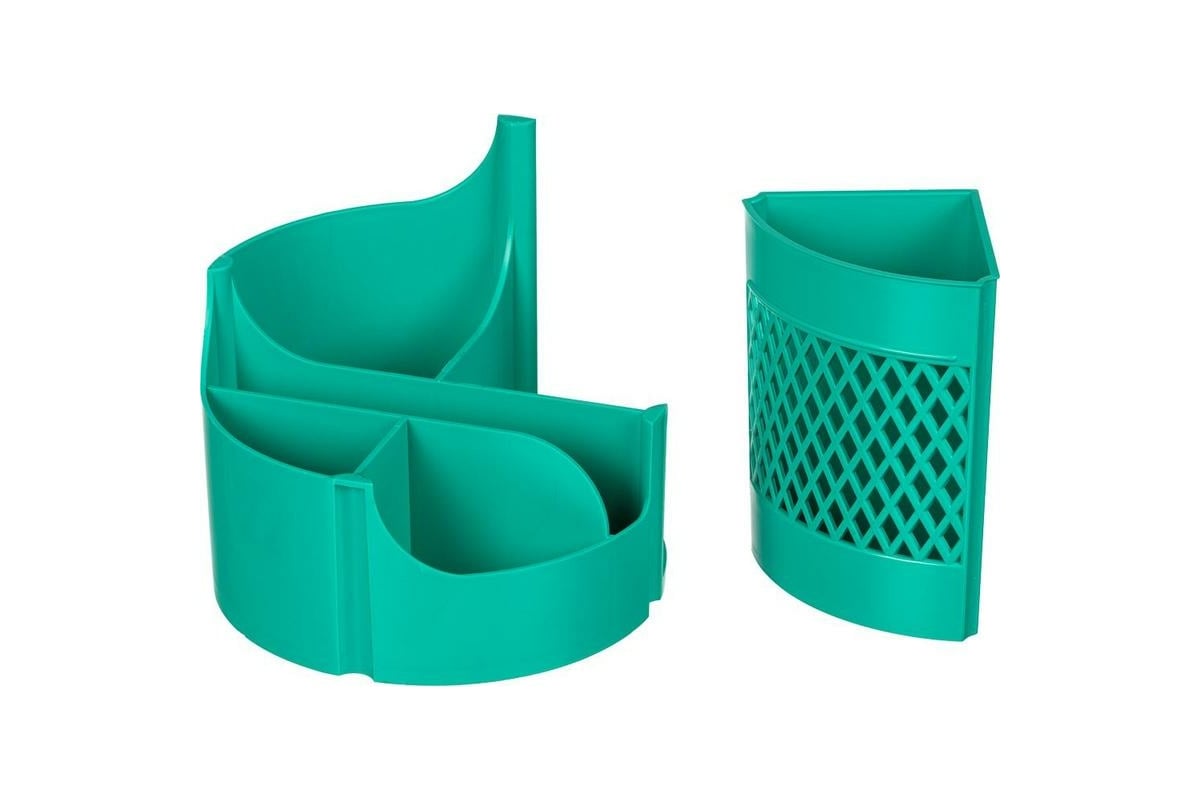 Подставка для канцелярских мелочей Attache office вращающаяся, бирюза ...