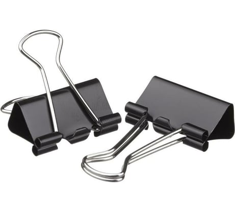 Зажим для бумаг Attache 25 мм., 12 шт.,, в картонной коробке 509179