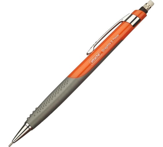 Механический карандаш Attache Graphix 0.7 мм, оранжевый 887015