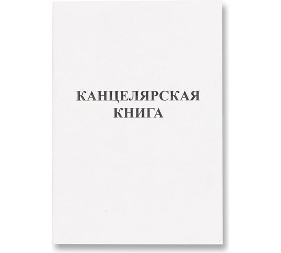 Бухгалтерская книга учета Attache обложка картон, линейка, 48 листов, офсет 34021 1