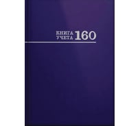Бухгалтерская книга учета Attache 160 листов, в клетку, синяя, офсет, 200х298 мм 160-8673 1090845