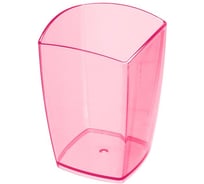 Подставка стакан Attache Selection Flamingo прозрачно-розовый 913423