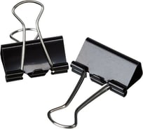 Зажим для бумаг Attache 25 мм., 10 шт., европодвес 509184