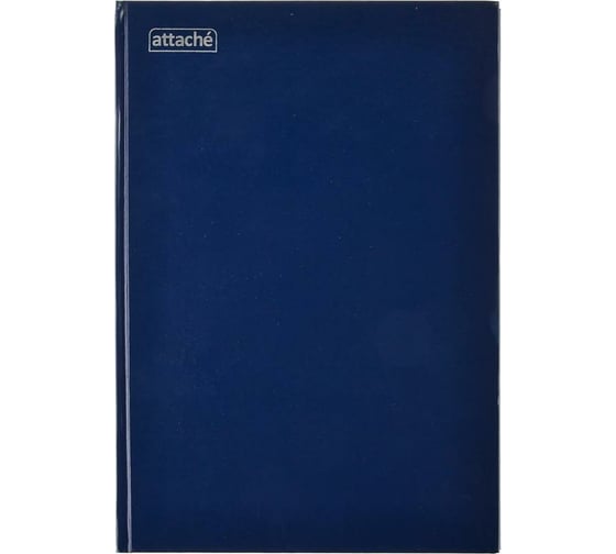 Бухгалтерская книга учета Attache 144 листа, в клетку, офсет, обложка бумвинил 26917