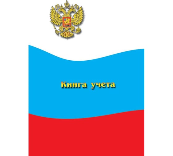 Бухгалтерская книга учета Attache 112 листов, линейка, ламинированная обложка, Госсимволика 971588 1