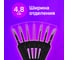 Веерный лоток для бумаг BRAUBERG SMART, 7-ми секционный, сетчатый, черный 231143 4