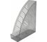 Вертикальный лоток для бумаг BRAUBERG Standard+, 250х90х300 мм, тонированный серый 237226 1