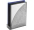 Вертикальный лоток для бумаг BRAUBERG Standard+, 250х90х300 мм, тонированный серый 237226 6