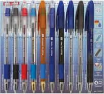 Набор шариковых масляных ручек BRAUBERG MODEL M / MODEL XL, 10 ручек в упаковке 143361