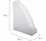 Вертикальный лоток для бумаг BRAUBERG "Standard+", 250х90х300 мм, прозрачный 237227 8