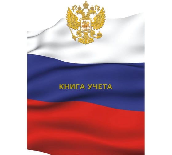 Бухгалтерская книга учета Attache 80 листов, в клетку, обложка картон, Госсимволика 698395 1