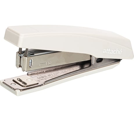 Степлер Attache Economy №10, до 10 листов, пластик, серый 1039681