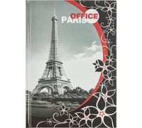 Блокнот Attache Paris А5, 80л. 7БЦ, глянцевая ламинированная бумага 60 г/м, диз. клетка 571028