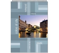 Блокнот на спирали Attache А4 60л. БИЗНЕС 14с160 клетка 53545