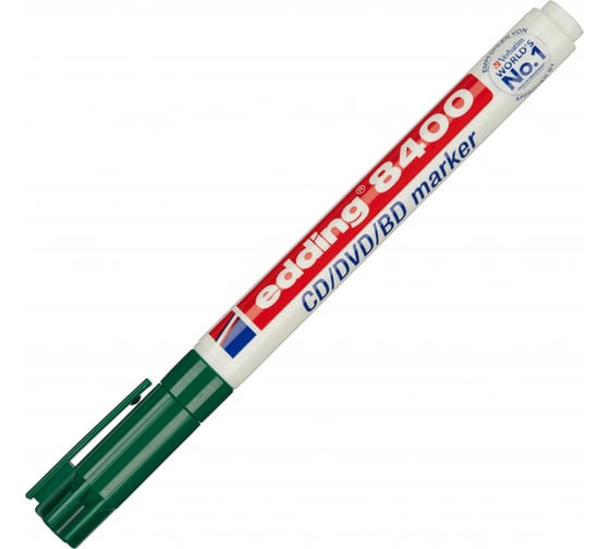 Маркер для CD Edding E-8400/4 зелёный, 0.5-1 мм 1153895