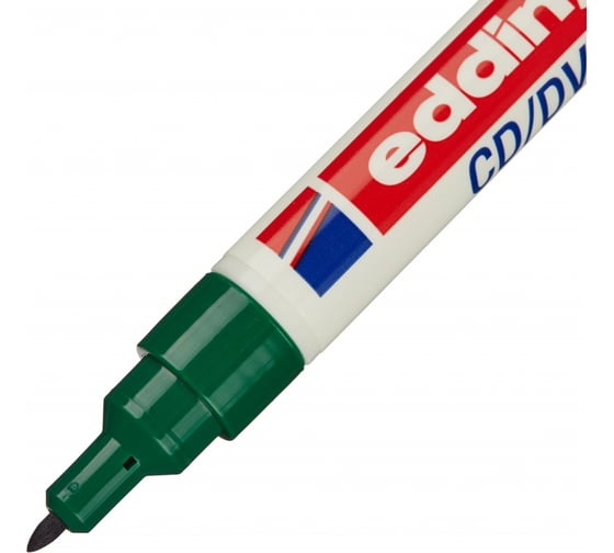 Маркер для CD Edding E-8400/4 зелёный, 0.5-1 мм 1153895