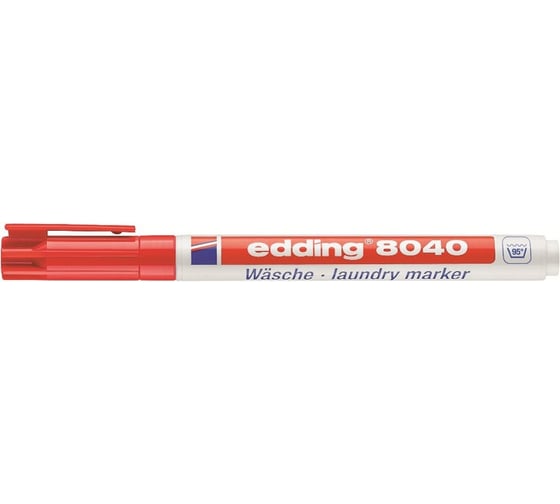 Маркер для белья Edding E-8040/2 красный, 1 мм 1153894