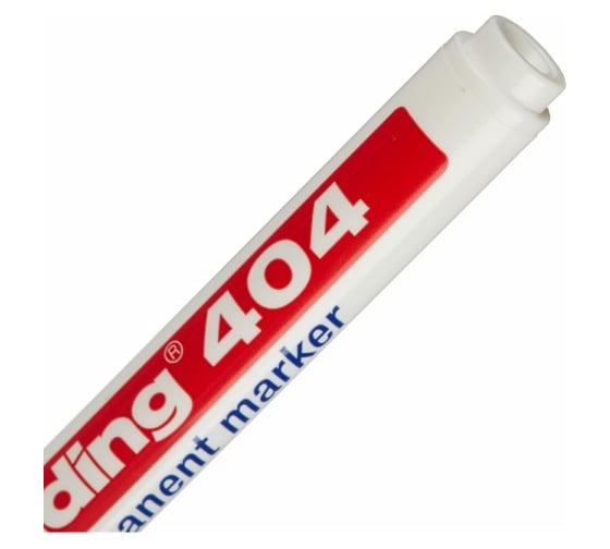 Перманентный маркер Edding E-404/2 красный, 0.75 мм, круглый наконечник 87137