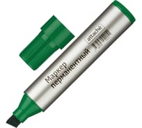 Перманентный маркер 10 шт в упаковке Attache зеленый 3-10 мм 954117