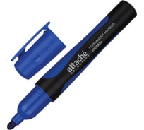 Перманентный маркер 12 шт в упаковке Attache Selection Pegas синий 2-5 мм 426891