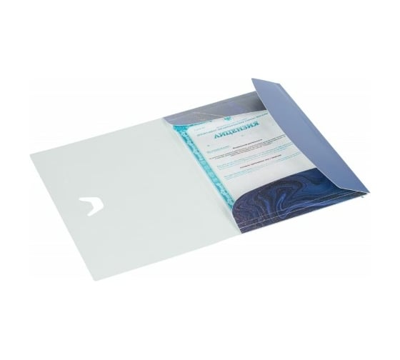 Папка Attache Selection Fluid на резинках, фиолетовая 1046526