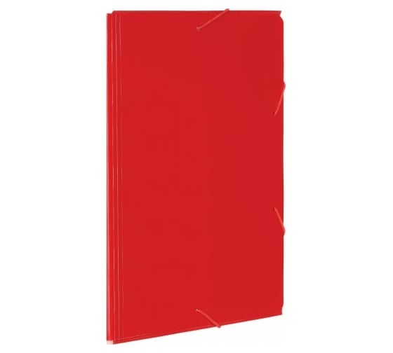 Папка 60 шт в упаковке Attache F315/06 на резинках красная 801573