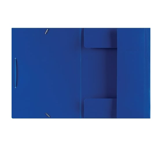 Папка 60 шт в упаковке Attache F315/06 на резинках синяя 801571