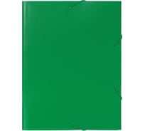 Папка 60 шт в упаковке Attache F315/06 на резинках зеленая 801572
