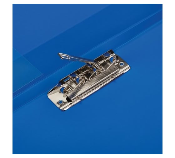Папка 50 шт в упаковке Attache F611/07 с зажимом 17 мм синяя 33176