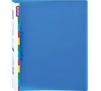 Пластиковая папка 30 шт в упаковке Attache Diagonal на двух кольцах синий 391356